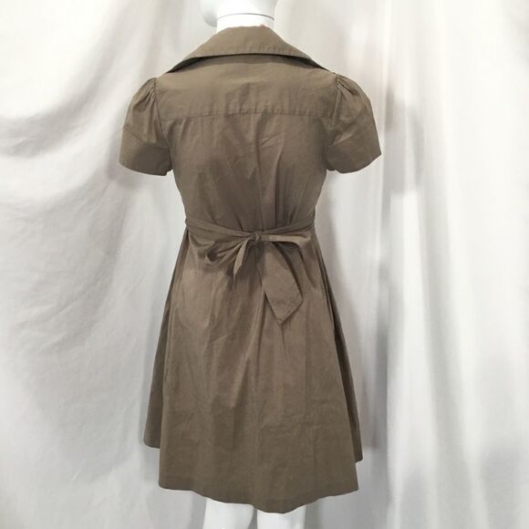 BCBGMaxazria Cap Sleeve Tie Back Dress (H11) - Picture 3 of 7